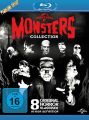 Blu-Ray Monsters Collection: Dracula + Frankenstein + Die Mumie + Der Unsichtbare + Frankensteins Braut + Der Wolfsmensch + Phantom der Oper + Der Schrecken vom Amazonas  s/w  Min:604/DD/VB 