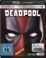 Blu-Ray Deadpool  4K Ultra HD  (UHD + BR)  2 Discs  Min:108/DD5.1/WS 