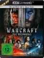 Blu-Ray Warcraft - The Beginning  4K Ultra HD + Blu-Ray + Digital HD  (BR + UHD)  2 Discs  Min:/DD5.1/WS