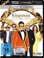 Blu-Ray Kingsman 2 - The Golden Circle  4K-Ultra  (UHD + BR)  2 Discs  Min:141/DD5.1/WS