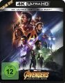 Blu-Ray Avengers - Infinity War  MARVEL  4K Ultra  (BR + UHD)  2 Discs  Min:149/DD5.1/WS