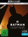 Blu-Ray Batman 1-4 Collection  4k Ultra-HD  'Remastered'  (BR + UHD)  8 Discs