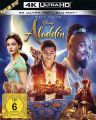 Blu-Ray Aladdin  4K Ultra HD  DISNEY - Realfilm   (BR + UHD)  2 Discs  Min:128/DD5.1/WS