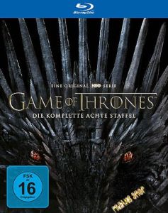 Blu-Ray Game of Thrones  Staffel 8  -komplett-  FINALE Staffel  3 Discs  (Repack!)