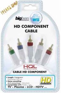 Wii Componenten Kabel  HD  'Big Ben'