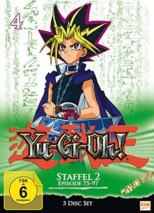 DVD Anime: Yu Gi Oh!  Staffel 2.2  -Folgen 75-97-  5 DVDs  Min:465/DD/VB
