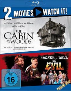 Blu-Ray 2 in 1: Edition: Tucker & Dale vs EVIL &  Cabin in the Woods, The  -Doppelset-  2 Discs  Min:183/DD5.1/WS