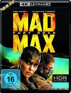 Blu-Ray Mad Max 4 - Fury Road  (4K Ultra HD)  Min:120/DD5.1/WS