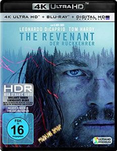 Blu-Ray Revenant, The - Der Rueckkehrer  (4K Ultra HD)  2 Discs  Min:/DD5.1/WS