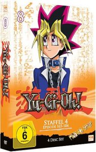 DVD Anime: Yu Gi Oh!  Staffel 4.2  -Folgen 165-184-  4 DVDs  Min:408/DD/VB