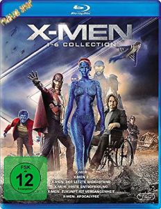 Blu-Ray X-Men  BOX 1-6  6 Discs  Min:750/DD5.1/WS