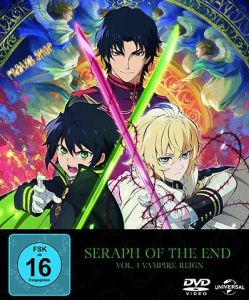 DVD Anime: Seraph of the End - Vampire Reign  Vol. 1  -Replenishment-  2 DVDs