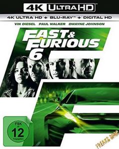 Blu-Ray Fast 6 & the Furious  Extended Version  4K Ultra (UHD+BR)  2 Discs  Min:131/DD5.1/WS