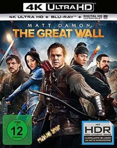 Blu-Ray Great Wall, The  4K Ultra  (UHD + BR)  2 Discs  Min:103/DD5.1/WS 