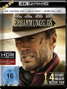 Blu-Ray Erbarmungslos  4K Ultra  (UHD+BR)  2 Discs  Min:131/DD5.1/WS 