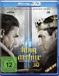 Blu-Ray King Arthur - Legend of the Sword  3D  Min:/DD5.1/WS