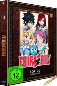Blu-Ray Anime: Fairy Tail  TV-Serie  BOX 1  -Episoden 01-24-  3 Discs