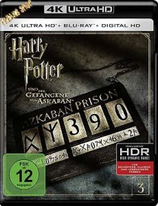 Blu-Ray Harry Potter 3 - und der Gefangene von Askaban  4K Ultra  (UHD + BR)  2 Discs
