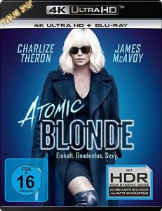 Blu-Ray Atomic Blonde  4K Ultra  (UHD + BR)  2 Discs  + UV  Min:114/DD5.1/WS