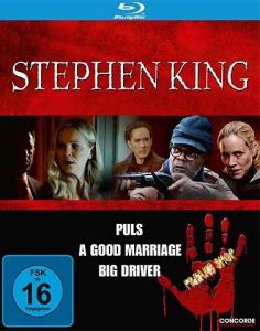 Blu-Ray Stephen King  BOX: A Good Marriage & Big Driver & Puls  3 Discs