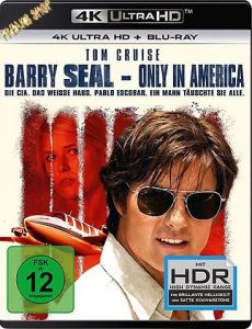 Blu-Ray Barry Seal - Only in America  +UV  4K Ultra  (UHD + BR)  2 Discs  Min:119/DD5.1/WS