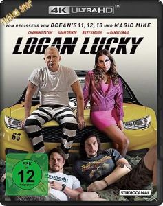 Blu-Ray Logan Lucky  4K Ultra  (UHD + BR)  2 Discs  Min:118/DD5.1/WS