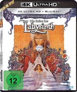 Blu-Ray Reise ins Labyrinth, Die  30th Anniversary Edition  4K Ultra  (BR + UHD)  Min:101/DD-HD/WS