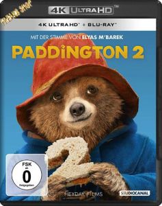 Blu-Ray Paddington 2  4K Ultra  (BR + UHD)  2 Discs  Min:107/DD5.1/WS