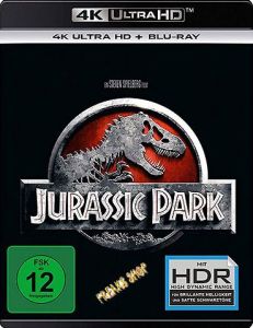 Blu-Ray Jurassic Park 1  4K Ultra  (BR + UHD)  (+ Blu-ray)  2 Discs  Min:126/DD5.1/WS