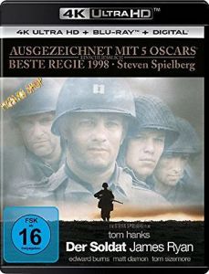 Blu-Ray Soldat James Ryan, Der  4K Ultra  (BR + UHD)  2 Discs  Min:169/DD5.1/WS