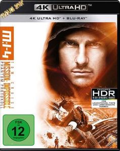 Blu-Ray Mission: Impossible 4  4K Ultra  (BR + UHD)  Min:133/DD5.1/WS