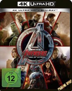Blu-Ray Avengers - Age of Ultron  MARVEL  4K Ultra  (BR + UHD)  2 Discs  Min:146/DD5.1/WS