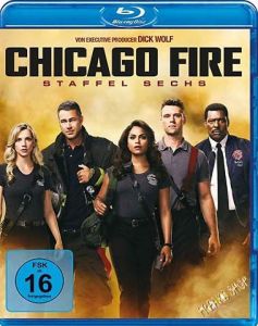 Blu-Ray Chicago Fire  Staffel 6  6 Discs  -23 Episoden-  Min:935/DD5.1/WS