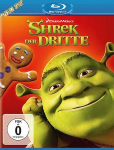 Blu-Ray Shrek der Dritte 3 - Dreamworks  -Neues Cover-  Min:93/DD5.1/WS