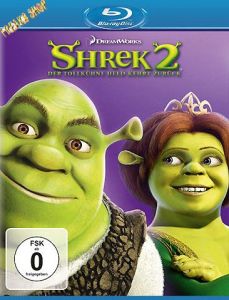 Blu-Ray Shrek 2 - Der tollkuehne Held kehrt zurueck - Dreamworks  -Neues Cover-