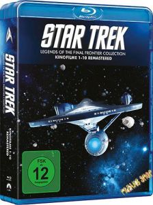 Blu-Ray STAR TREK I-X  BOX  dig. remastered  -Kinofilme 01-10-  Min:1133/DD5.1/WS