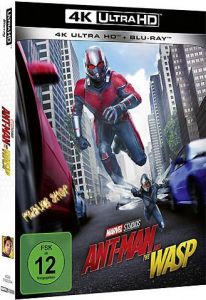 Blu-Ray Ant-Man and the Wasp  MARVEL  4K Ultra  (BR + UHD)  2 Discs  Min:135/DD5.1/WS