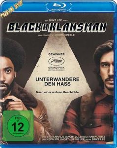 Blu-Ray Blackkklansman - Unterwandere den Hass  Min:136