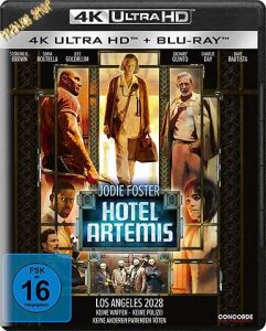 Blu-Ray Hotel Artemis  4K Ultra  (BR + UHD)  2 Discs  Min:97/DD5.1/WS