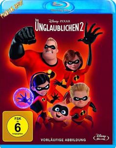 Blu-Ray Unglaublichen, Die 2 - The Incredibles 2  'Disney'  Min:118/DD5.1/WS