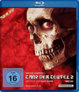 Blu-Ray Evil Dead 2 - Tanz der Teufel 2   Digital Remastered  -uncut-  Min:84/DD/WS