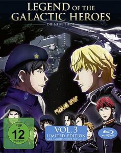 Blu-Ray Anime: Legend of the Galactic Heroes - Die neue These  Vol. 3  Min:100/DD5.1/WS