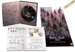 Blu-Ray Anime: Attack on Titan 3 - Gebruell des Erwachens  Limited Edition  -Steelbook-