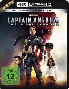 Blu-Ray Captain America - The First Avenger  MARVEL  4K Ultra  (BR + UHD)  Min:123/DD5.1/WS