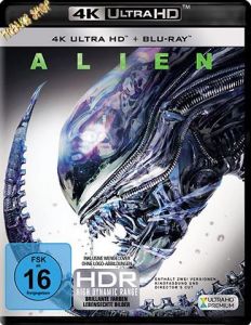 Blu-Ray Alien 1  4K Ultra  40th Anniversary Edition  (BR + UHD)  2 Discs