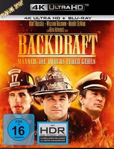 Blu-Ray Backdraft  4K Ultra  (BR + UHD)  2 Discs  Min:137/DD5.1/WS
