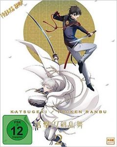 Blu-Ray Anime: Katsugeki Touken Ranbu  Vol. 2  L.E.  -Episoden 05-08-  Min:92/DD/WS