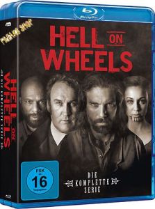 Blu-Ray Hell on Wheels  Staffel 1-5  Complete BOX  17 Discs  Min:2447/DD5.1/WS