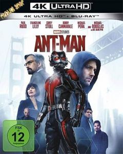 Blu-Ray Ant-Man  4K Ultra HD  (BR + UHD)  MARVEL  2 Discs  Min:117/DD5.1/WS